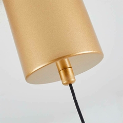 PENDENTE LED LUSE 28W 3000K OURO CHAMPAGNE NORDECOR 2796 na internet