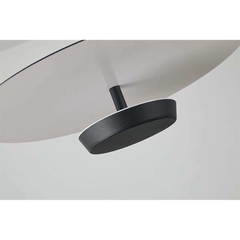 Pendente Led Dolla Ø40cm 18W 3000K Preto Nordecor 2523 - Martan Lustres