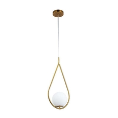 PENDENTE UPUS IN Ø28CM 1*E27 DOURADO NORDECOR 2126 - comprar online