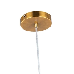 PENDENTE UPUS IN Ø28CM 1*E27 DOURADO NORDECOR 2126 na internet