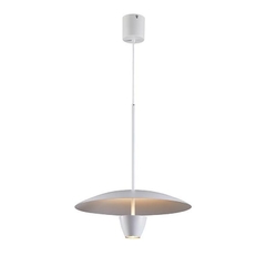 Pendente Led Abbie Ø40cm 10W 3000K Branco Nordecor 2571 - comprar online