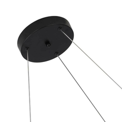 PENDENTE LED CLER 57W 3000K PRETO NORDECOR 2377 na internet