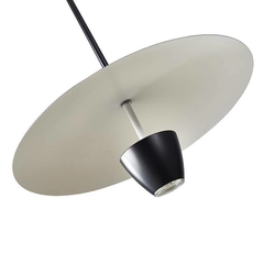 Pendente Led Abbie Ø40cm 10W 3000K Preto Nordecor 2572 na internet