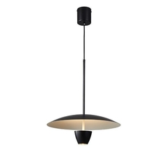 Pendente Led Abbie Ø40cm 10W 3000K Preto Nordecor 2572 - comprar online