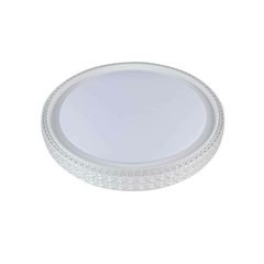 PLAFON LED RED. KENLE 50CM 36W 3000K/4000K/6.5000K C/ CONTROLE MEMORIA BRANCO NORDECOR 2663