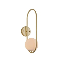 KIT 02 ARANDELAS WAHA E27 20CM DOURADO NORDECOR 2284 - comprar online