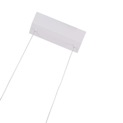 PENDENTE LED LIRE CRISTAL 58 W 3000k BRANCO Nordecor 2321 - loja online