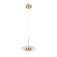 KIT 02 PENDENTE LED GOUD Ø18CM 4W 3000K DOURADO BRILHO NORDECOR 2415 - loja online