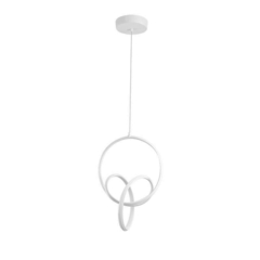 PENDENTE LED LUBA 36W 3000K BRANCO NORDECOR 2172