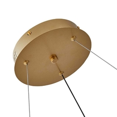 PENDENTE LED LILLA Ø60CM C/3M 3*3W+39W 3000K OURO FOSCO - NORDECOR 2540 - loja online