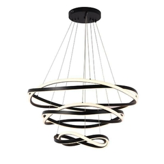 PENDENTE LED EUNI ODI 40/60/80CM 173W 3000K PT NORDECOR 2879