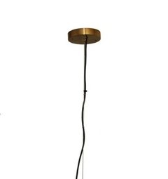 PENDENTE CAJU BRONZE E CONHAQUE (D)40CM (A)52CM 1XE27 40W RZ001L Bella - Martan Lustres