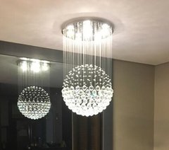 Lustre  de Cristal Globo