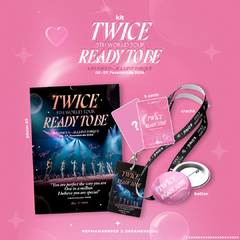 Fankit TWICE 5TH WORLD TOUR - Ready To Be in Brasil