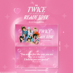 Fankit TWICE 5TH WORLD TOUR - Ready To Be in Brasil - comprar online