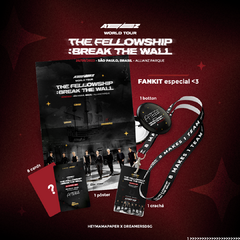 Fankit ATEEZ WORLD TOUR - The Fellowship: Break The Wall in Brasil