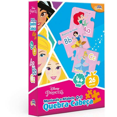 Montando o Alfabeto A-Z Disney Princesas