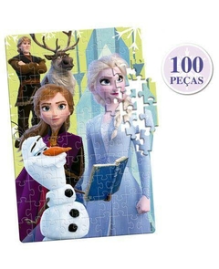 Quebra Cabeça 100 peças Frozen - comprar online