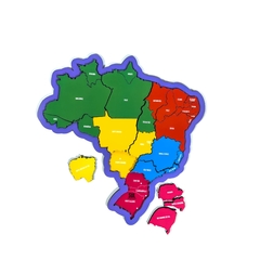 Quebra cabeca Mapa do Brasil