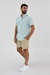 Camisa Linho Gola Henley - comprar online