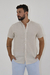 Camisa Linho Gola Henley