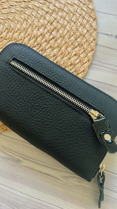 Billetera MADRID (cuero) negra - comprar online