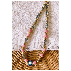 Collar corto GRECIA (rosa) - comprar online