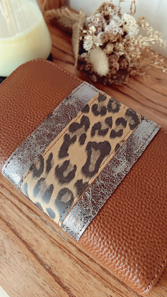 Billetera MADRID (cuero) animal print - BKLYN accesorios