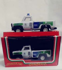 Camioneta Metalico de Policia