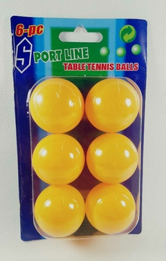 Pelotas de Ping Pong x6