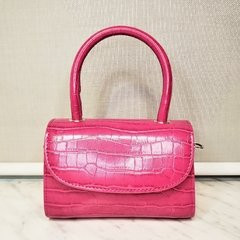 Imagem do Minibag Couro Texturizado - Pink
