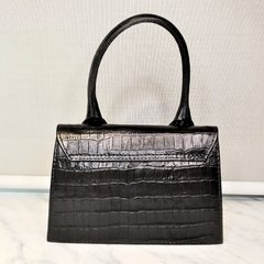 Minibag Couro Texturizado - Preta - comprar online
