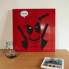 Cuadro DeadPool Ouch pequeño