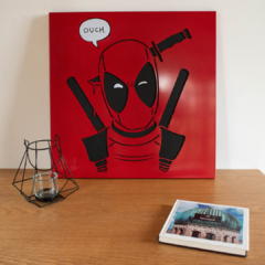 Cuadro DeadPool Ouch pequeño - comprar online