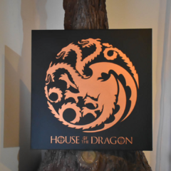 Cuadro House Of Dragon: Targaryen Grande