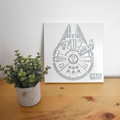 Cuadro Millennium Falcon Pequeño - comprar online