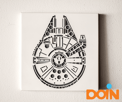 Cuadro Grande Millennium Falcon