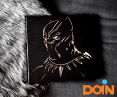 Cuadro Black Panther Grande - comprar online