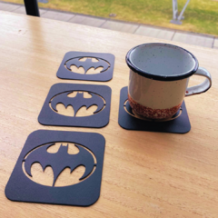 Set de Porta vasos Logo Batman