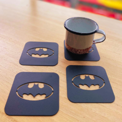 Set de Porta vasos Logo Batman v2