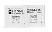 Reagentes para Checker® HC para Cloro de Faixa Ultra Alta (25 Testes) - HI771-25