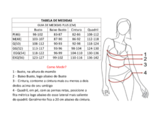 Tabela de Medidas