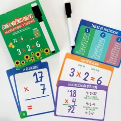 Cartas de aprendizaje. Matemáticas 2 - Multiplicaciones y divisiones - - comprar online