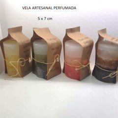 VELA PERFUMADA - ARTESANAL - 5 x 7 cm - comprar online
