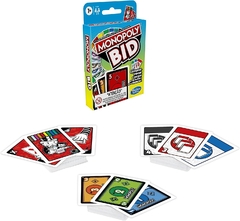 Jogo de Cartas Monopoly Bid Hasbro