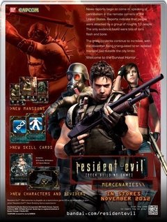 Resident Evil Deck Building Game: Mercenaries - Bandai - Importado na internet