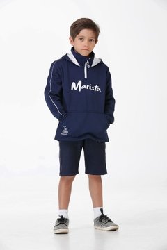 Bermuda Malha Colegial Masculino Fundamental/Médio-G42a