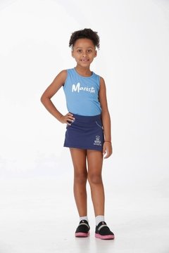 Short Saia Malha Suplex Feminino Infantil-D9 - galeriastore