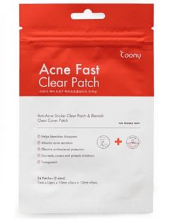 Parche Coony Acne Fast Clear Patch Tratamiento Para El Acné