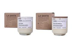 Velas de soja La Santa - Pack de 2 unidades